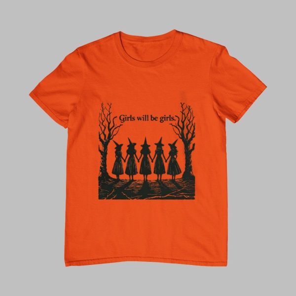 2025 Halloween Girls Are Girls Graphic Shirt 0 0