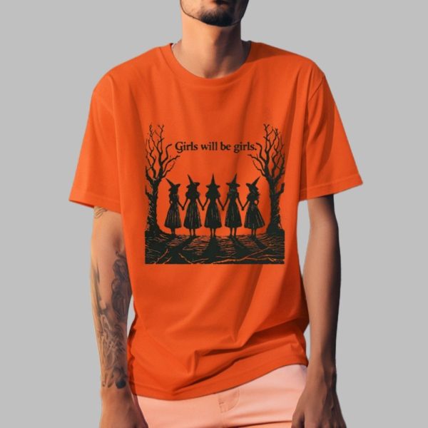 2025 Halloween Girls Are Girls Graphic Shirt 0 1 a