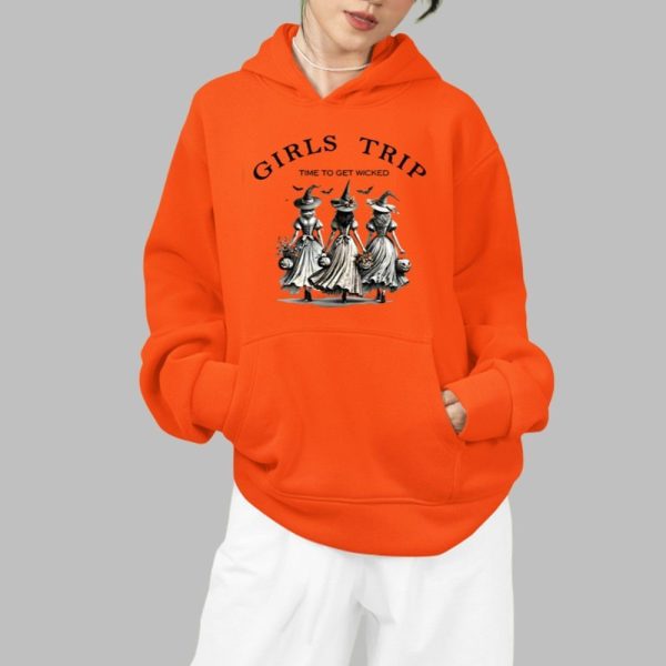 2025 Halloween Girls Trip Time To Get Wicked Shirt 0 2 d