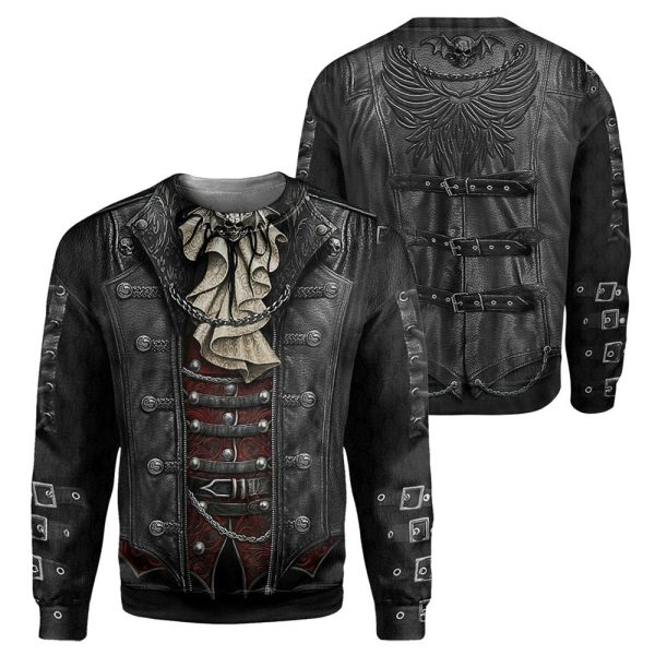 2025 Halloween Gothic Style Costume Shirt 2