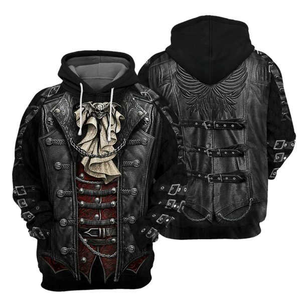 2025 Halloween Gothic Style Costume Shirt 3