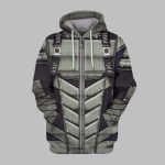 2025 Halloween Green Arrow Costume Hoodie