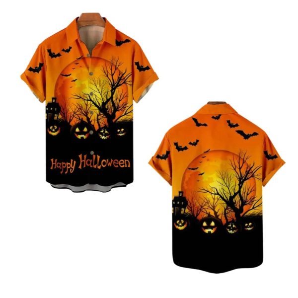 2025 Halloween Happy Halloween Pumkin Hawaiian Shirt 1 2