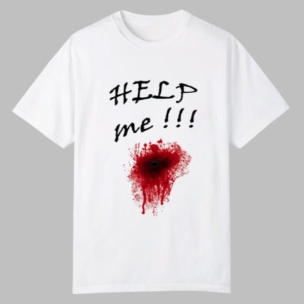 2025 Halloween Help Me Bloody Shirt 0 0