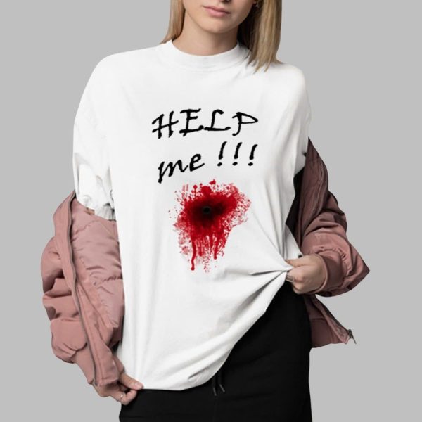 2025 Halloween Help Me Bloody Shirt 0 2