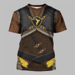 2025 Halloween Holga the Barbarian Dungeons & Dragons Cosplay Costume Shirt
