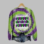 2025 Halloween Horror Movie Contrast Color Raglan Sweatshirt