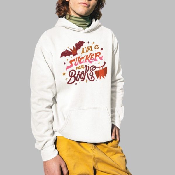 2025 Halloween Im A Sucker For Books Shirt 2 1