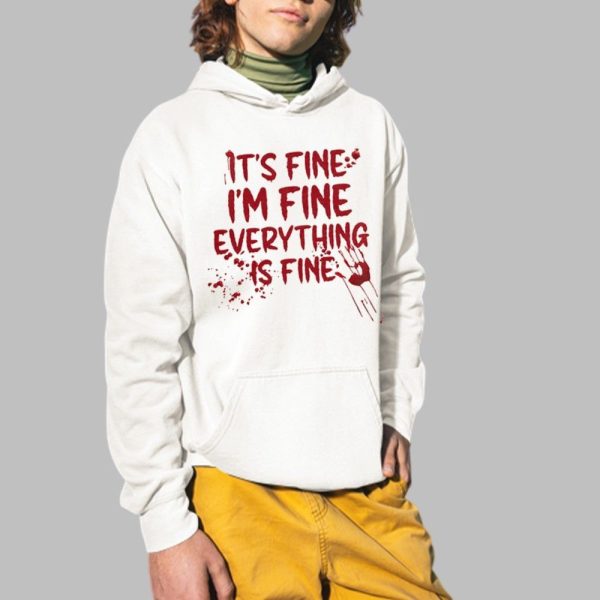 2025 Halloween Its Fine Im Fine Everything Is Fine Shirt 2 1