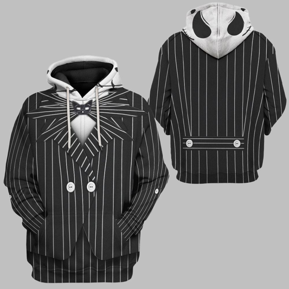 2025 Halloween Jack Skellington Halloween Cosplay Costume Hoodie 1 2025 Halloween Jack Skellington Halloween Cosplay Costume Hoodie 1