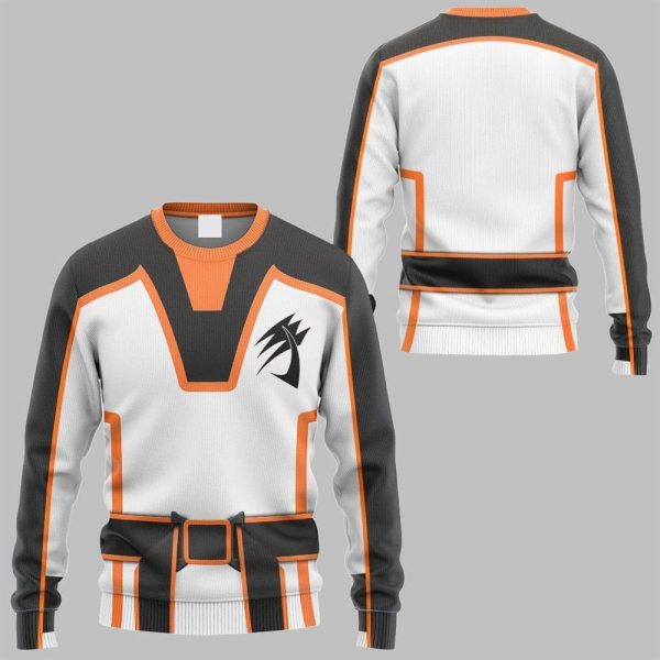 2025 Halloween Jungle Fury Rhino Power Ranger Costume Shirt 3