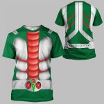 2025 Halloween Kamen Rider V3 Costume Shirt