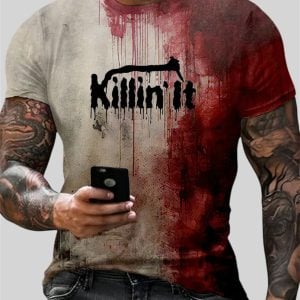 2025 Halloween Killin It Bloody Shirt