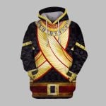 2025 Halloween Les Dix Commandements Costume Hoodie