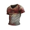2025 Halloween Mens Bloodstain The Apocalypse is Now T Shirt 1 2