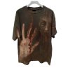 2025 Halloween Mens Bloody Ghost Hand Dark Halloween Print T Shirt 1 2