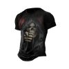2025 Halloween Mens Halloween Skull T shirt 1 2