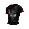 2025 Halloween Men's Print Casual T-Shirt 3 2025 Halloween Mens Print Casual T Shirt 1 2