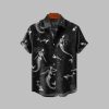 2025 Halloween Mermaid Skull Hawaiian Shirt 1 1