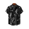 2025 Halloween Mermaid Skull Hawaiian Shirt 1 2