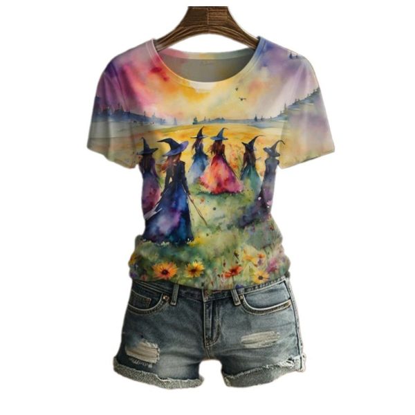 2025 Halloween Midsummer Witches Gather T Shirt 1 2
