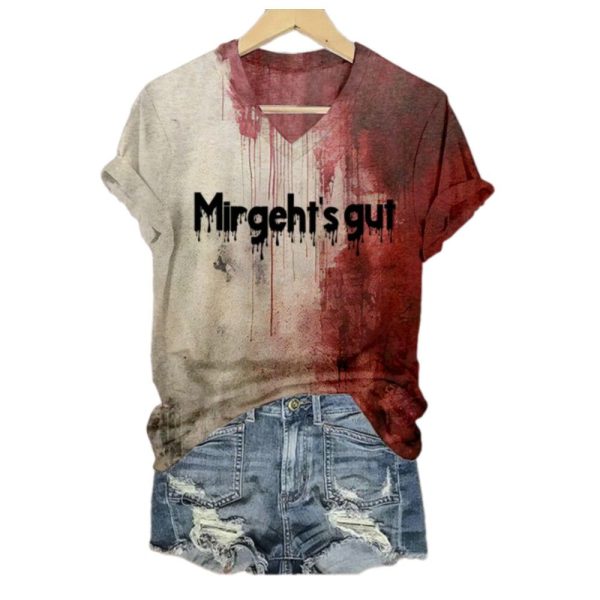 2025 Halloween Mirgehts Gut Bloody Shirt 1 2