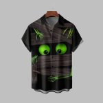 2025 Halloween Monster Hawaiian Shirt
