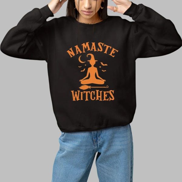 2025 Halloween Namaste Witches Shirt 1 1