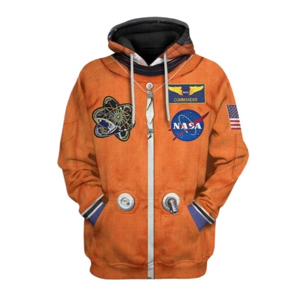 2025 Halloween Nasa Costume Hoodie 1 2