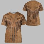 2025 Halloween Native America Culture Costume Shirt