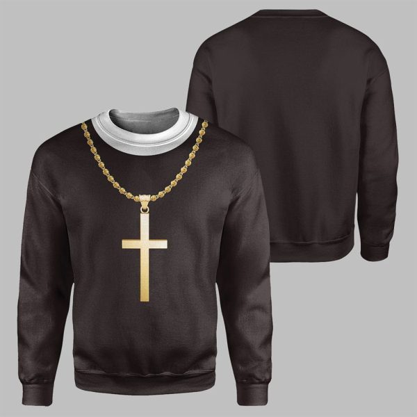 2025 Halloween Pastor Costume Shirt 3