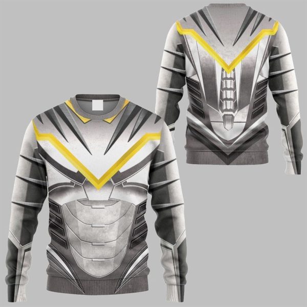 2025 Halloween Power Ranger Dino Thunder Costume Shirt 2