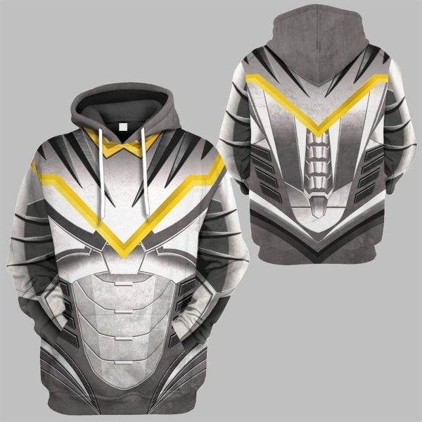 2025 Halloween Power Ranger Dino Thunder Costume Shirt 3