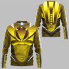 2025 Halloween Power Ranger Dino Thunder Yellow Costume Shirt 2