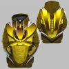 2025 Halloween Power Ranger Dino Thunder Yellow Costume Shirt 3