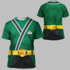 2025 Halloween Power Rangers Samurai Costume Shirt 1
