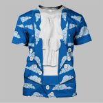 2025 Halloween Prince Cloud Suit Shirt