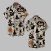 2025 Halloween Pumkin Ghost Hawaiian Shirt 1 1