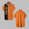 2025 Halloween Pumkin Pattern Hawaiian Shirt 1 1
