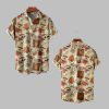 2025 Halloween Retro Drink TIKI Skull Hawaiian Shirt 1 1