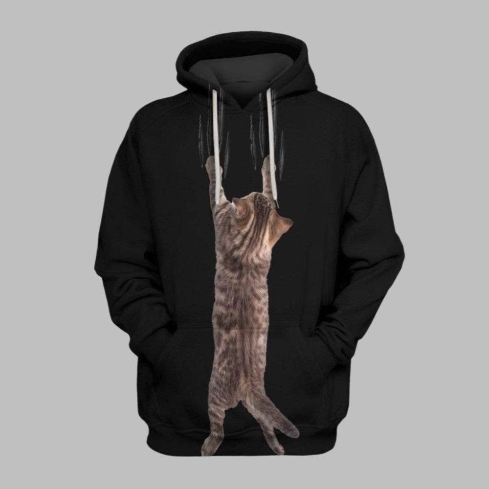 2025 Halloween SCRATCHING CAT Costume Hoodie 1 1 2025 Halloween SCRATCHING CAT Costume Hoodie 1 1