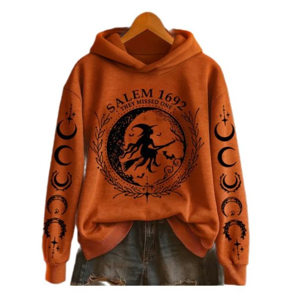 2025 Halloween Salem 1692 They Missed One Printed Casual Sweatshirt 1 2