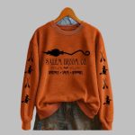 2025 Halloween Salem Broom Co Rentals Sales Repairs Print Sweatshirt