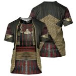 2025 Halloween Samurai Costume Shirt