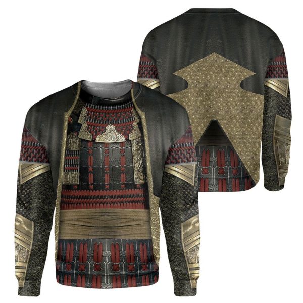 2025 Halloween Samurai Costume Shirt 3