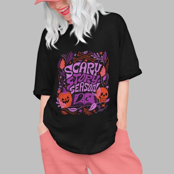 2025 Halloween Scary Story Season Shirt 0 1