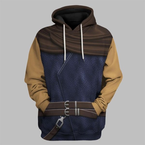 2025 Halloween Simon The Sorcerer Dungeons Dragons Cosplay Costume Shirt 2