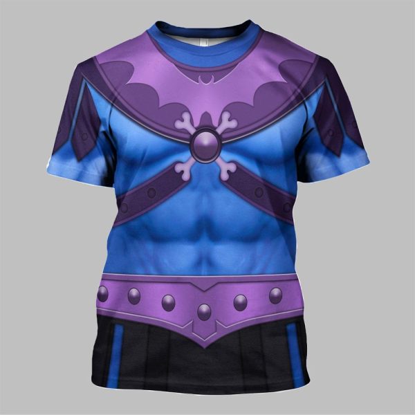 2025 Halloween Skeletor Figure Costumes Shirt 1