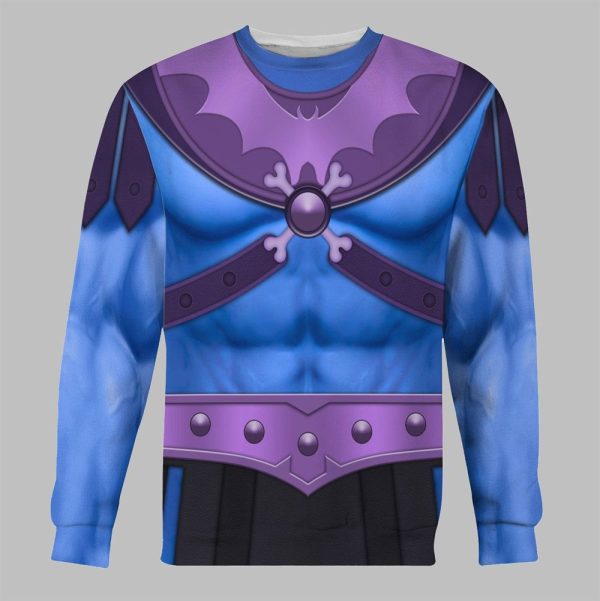 2025 Halloween Skeletor Figure Costumes Shirt 2