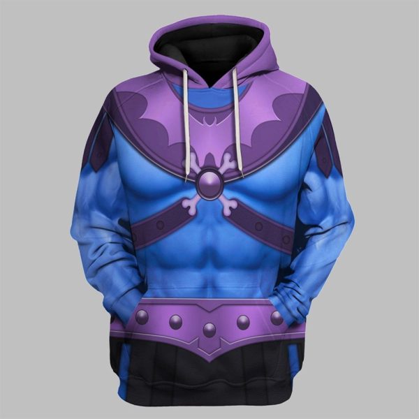 2025 Halloween Skeletor Figure Costumes Shirt 3